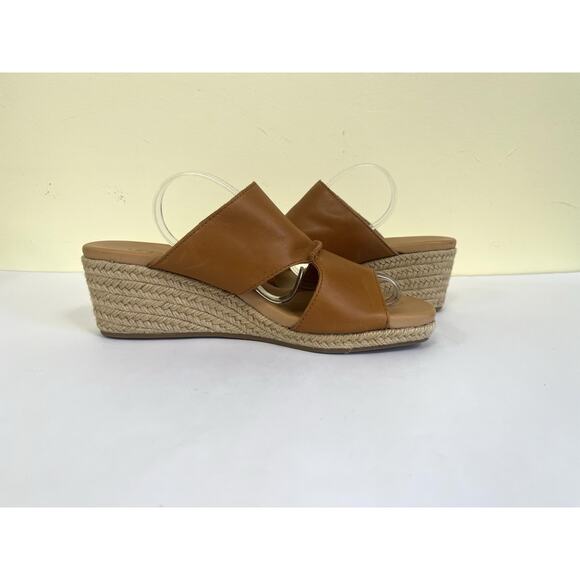Ugg Eirene Size 8.5 Wedge Sandals With A Couple Of Scratches on - Picture 1 of 15